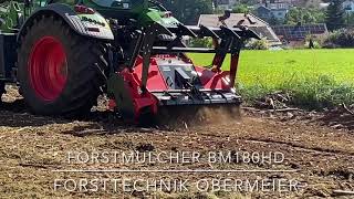 Forstmulcher BM180HD BM200HD BM225HD Mulcher Forstfräße Forsttechnik Obermeier [upl. by Aennil]