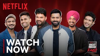 Cricket Champions  Rohit SharmaSuryakumarAxarArshdeepShivam  The Great Indian Kapil Show [upl. by Hannie892]