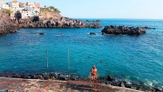 Buceo playa y charcos naturales Tenerife 4K  Diving in the Canary Islands [upl. by Gan]