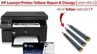 HP Laserjet All MFP Printer Teflon ChangeRepair Solution 100  One Minute Solution ✅ [upl. by Anotyad281]