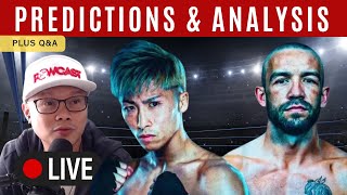 🔴 Live Naoya Inoue vs TJ Doheny Boxing Predictions and Analysis Boxing InoueDoheny Powcast [upl. by Acilejna]