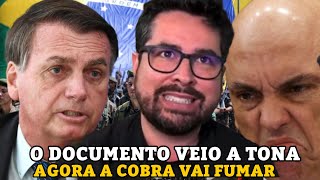 PAULO FIGUEREDO REVELA DOCUMENTO RECEBIDO DA PF E CHOCA A TODOS VIX GENERAL BOLSONARO MORAES [upl. by Adnwahsar]