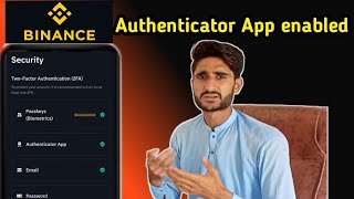 Binance Authenticator App Verification [upl. by Henke]