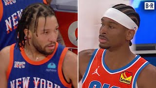 SGA amp Jalen Brunson Trade Clutch Shots in WILD Ending to KnicksThunder [upl. by Keeley]