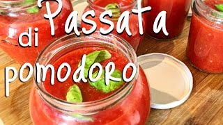 CONSERVA di salsa di pomodoro FATTA IN CASA [upl. by Justinn]