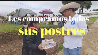 LES COMPRAMOS TODOS SUS POSTRES 🍰 ESTAS DOS NIÑAS 👥🍮GAZDA ACAMBAY MEXICO [upl. by Aicenet650]