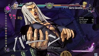 JoJo ASBR Abbacchio  Combo 69 [upl. by Siegler245]