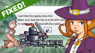 How to find the decryption key amp extract encrypted RPG Maker MV game artaudio KELPLUTO recovery [upl. by Phillida]