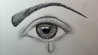 disegni degli occhi  Come disegnare un occhio realistico How to draw a Realistic Eye [upl. by Llerol72]