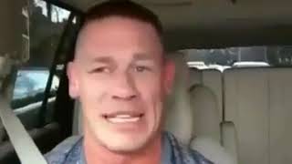 John Cena sings his own theme song quotMy time is nowquot [upl. by Ayotan]