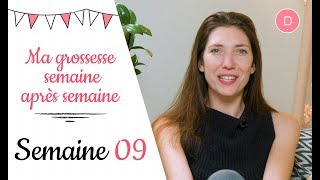 9ème semaine de grossesse – L’échographie du 1er trimestre [upl. by Ecyak]