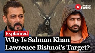 Why Is Lawrence Bishnoi After Salman Khan  Blackbuck 1998 Case [upl. by Eiramlehcar]