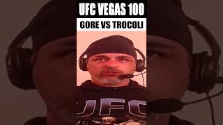 Tresean Gore vs Antonio Trocoli REACTION UFC [upl. by Einafpets672]