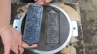 Aluminum Sand Casting Using 3D Printed Pattern [upl. by Tannen390]