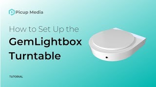 How to Setup the GemLightbox Turntable [upl. by Thesda]