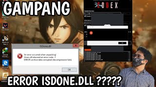 TIDAK BISA INSTALL GAME KARENA ISDONEDLL  GAMPANGGG  CODEX [upl. by Eramat]