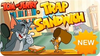 Tom and Jerry Trap Sandwich  Tom amp Jerry Game For Baby [upl. by Gowrie333]