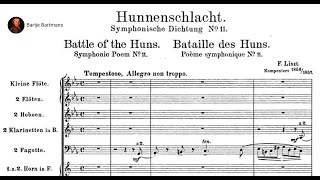 Franz Liszt  Hunnenschlacht 1857 Symphonic Poem No 11 [upl. by Maida]