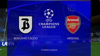 EA SPORTS FC25 UCL Bergamo CalcioAtalanta BC VS Arsenal [upl. by Adnomar]