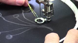 Free Motion Machine Embroidery  with Christopher Nejman [upl. by Kelcey]