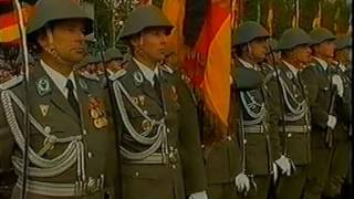 40 Jahre DDR East Germany Military Parade 1989 [upl. by Hellman]