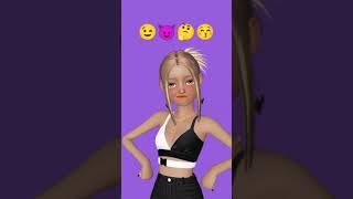 Emojis challenge emoji challenge face like trend subscribe tiktok zepeto gaming [upl. by Elletnwahs875]