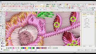 EDTB Embroidery Design Tutorial 2024Wilcom E45 [upl. by Kessler]