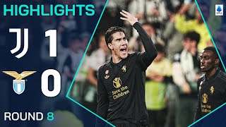 JUVENTUSLAZIO 10  HIGHLIGHTS  Late goal hands Juve big win  Serie A 202425 [upl. by Seka]