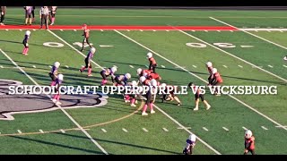 26 Oct 2024  Schoolcraft Upper Purple  Vicksburg Loss 032 [upl. by Nafets]