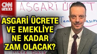 2024te Asgari Ücrete ve Emekliye Ne Kadar Zam Olacak Haber [upl. by Aihsyn]