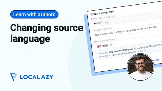 How to change the source language of your Localazy project [upl. by Otnas]