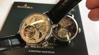 Poljot International Tourbillons 3360T0S amp 3360T0B [upl. by Nailluj]