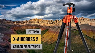 Fotopro XAircross 2 Carbon Fiber Tripod Review [upl. by Ennaxor]