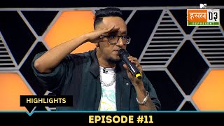 MTV Hustle 03 REPRESENT  Episode 11  Highlights  Uday and his rhyme schemes [upl. by Kosse]