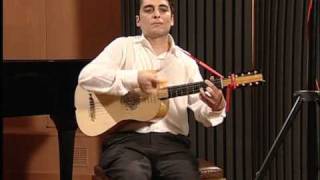 GSanz Canarios Fabrizio Capoleoni baroque guitar [upl. by Lexerd]