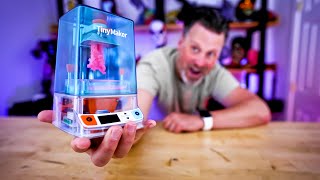 Tiny Resin 3D Printer  TinyMaker [upl. by Neelyk]