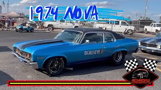 Rockingham Dragways FASTEST 1974 Nova Bullseye Revealed [upl. by Elleon]