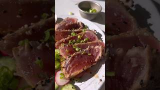 Seared Ahi tuna Steaks A quick and healthy chefinspired meal [upl. by Mairam]