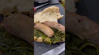 Salsiccia e Friarielli marenna food naples lafontelattea sandwich pizzanapolitana panini [upl. by Liatrice]