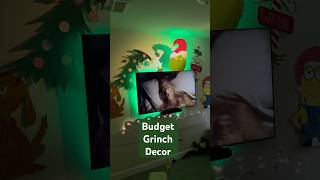 Extremely BUDGET Grinch Decoration christmasdecor grinch Credit to TheAvantGarde [upl. by Ellehcit606]