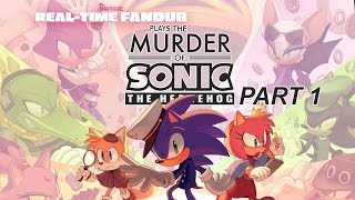 SnapCubes RealTime Fandub Plays quotThe Murder of Sonicquot  PART 1 [upl. by Naashar]