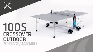 Montage table de pingpong Cornilleau 100S Crossover outdoor [upl. by Winne]