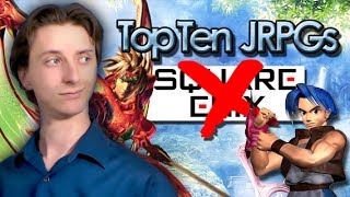 Top Ten JRPGs NOT From Square Enix [upl. by Ainoyek]