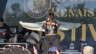 LeToya Luckett performing at Lyons Ave Renaissance Festival [upl. by Reuven]