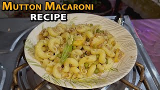 Mutton Mince Macaroni  Keema Macaroni  Easy Recipe  Pakistani Cooking [upl. by Muriel290]