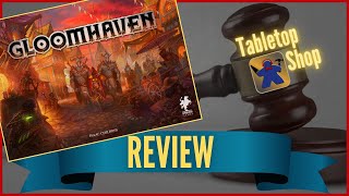 Gloomhaven Review  Tabletop Shop Podcast Snippet [upl. by Nabru771]