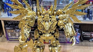 Cang Toys Predaking FINALLY Golden version Thunderking review CTCHIYOUSP [upl. by Arondell]