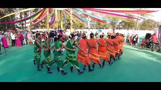 A tarpa dance at the Chiku festival held at Dahanu [upl. by Assereht]