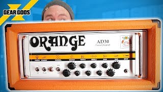 2 Channels 2 EQs The ORANGE AD30 Amp Head  GEAR GODS [upl. by Azila21]