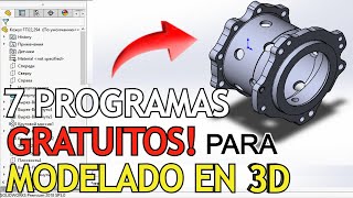 7 Programas GRATUITOS de Diseño 3D para INGENIEROS INDUSTRIALES  Software de DISEÑO INDUSTRIAL [upl. by Zacarias]